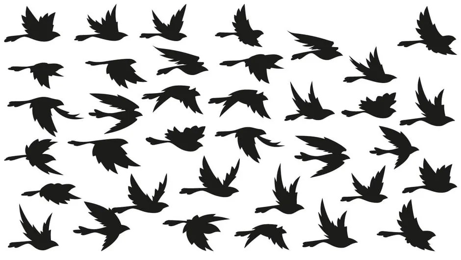 Fanastick Birds in Flight öntapadós falmatrica - Ambiance