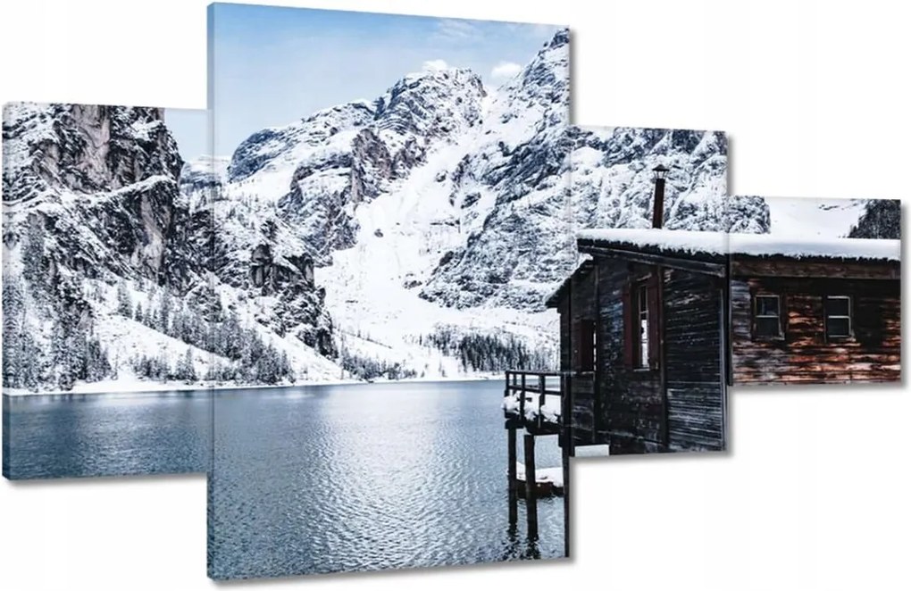 Képek 130x80 Téli kilátás a hegyekkel