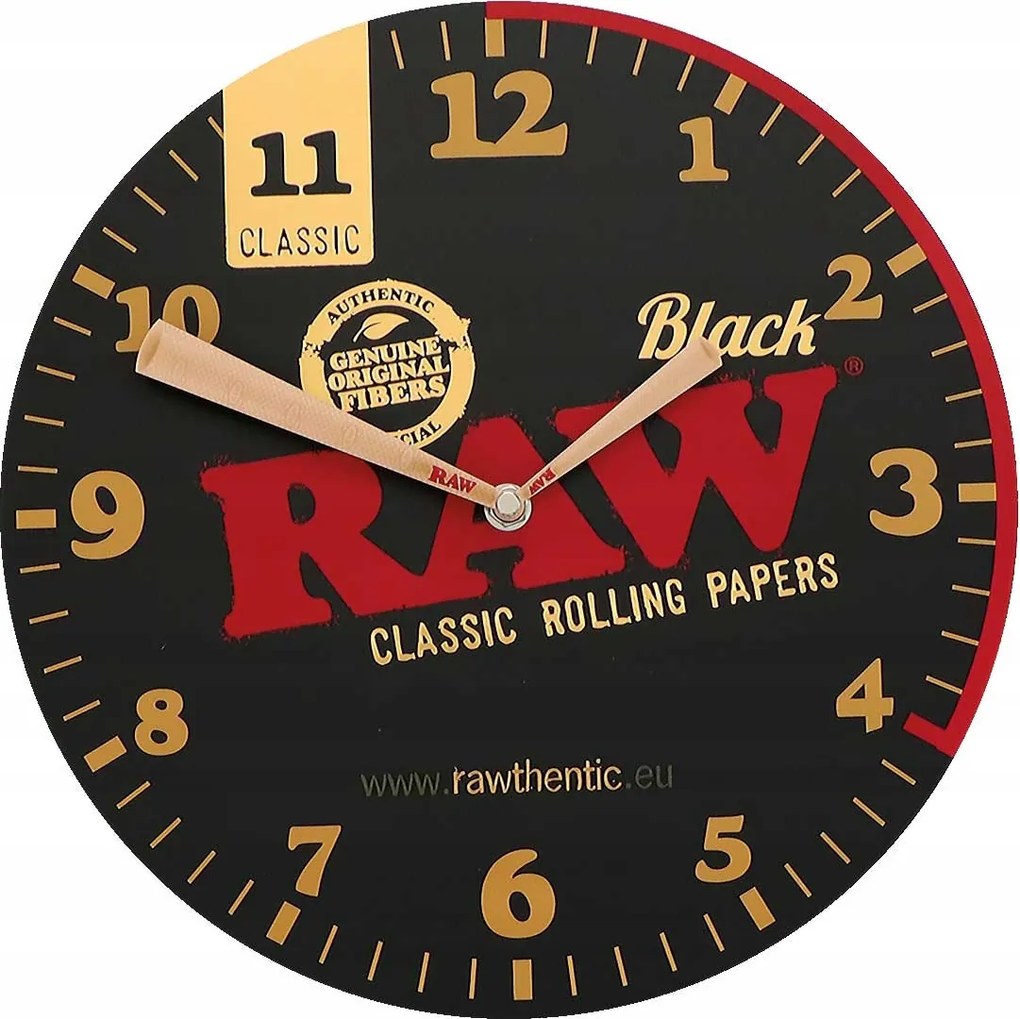 Raw Black Raw Black Cone Clock falióra