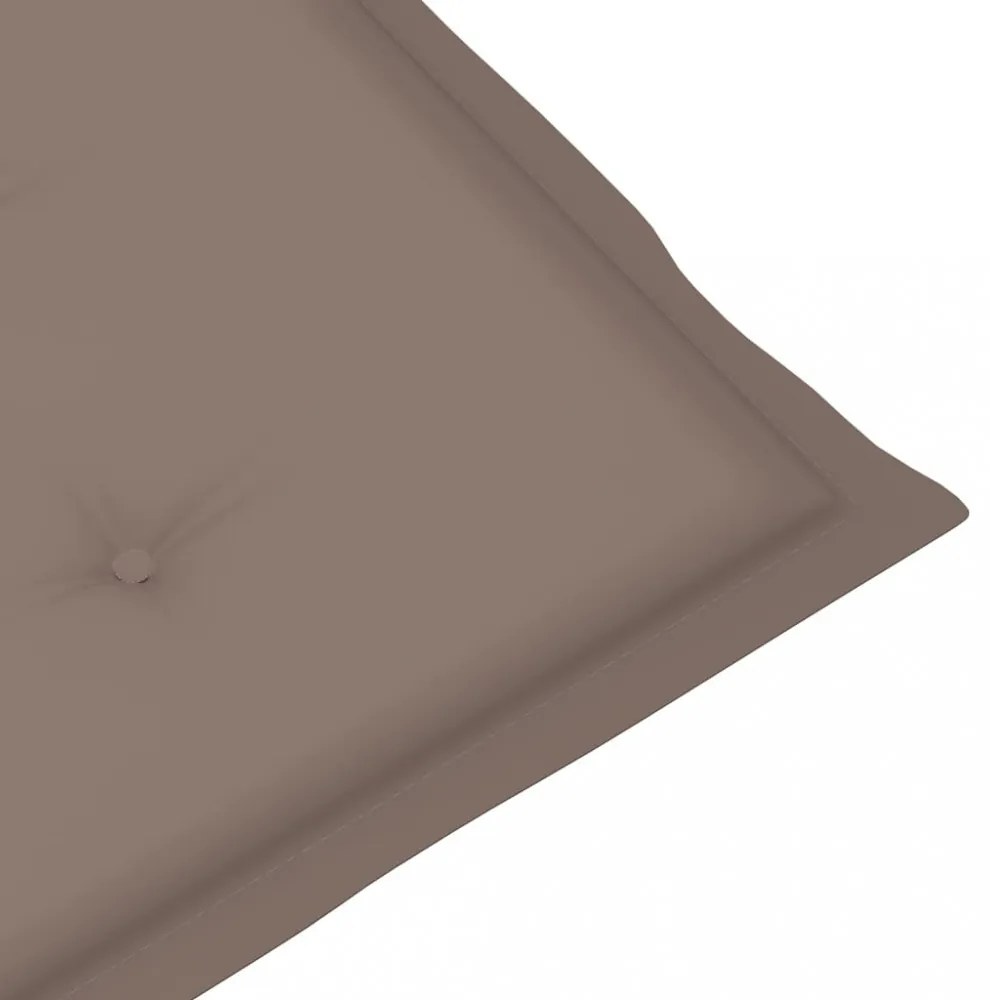 6 db tópszínű oxford szövet háttámlás székpárna 100x50x3 cm