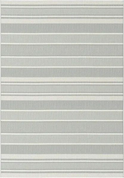 Teraszszőnyeg Zsinóros Sensa Szürke Otthoni Terasz 120x170 cm