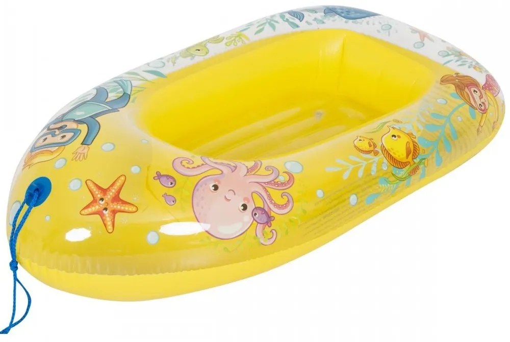 Felfújható csónak gyerekeknek SEA ADVENTURE sárga