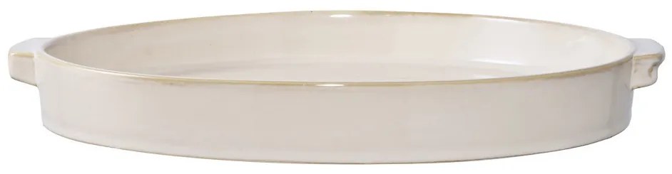 Kerámia tálca, fehér 37x 4,5 cm