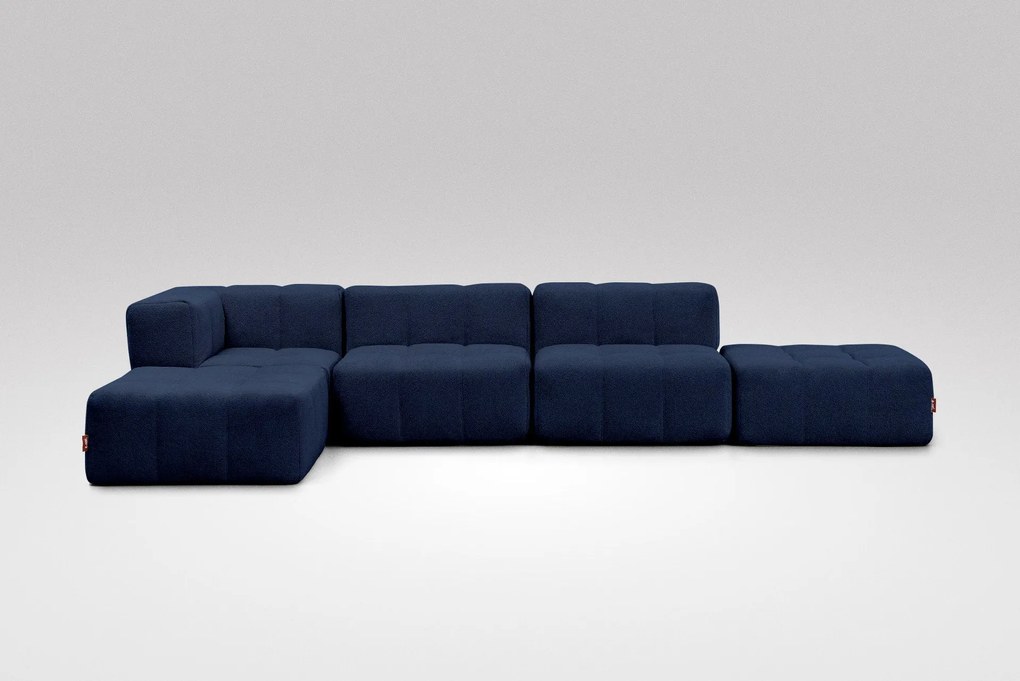 5 Elemes Moduláris Kanapé – Kék