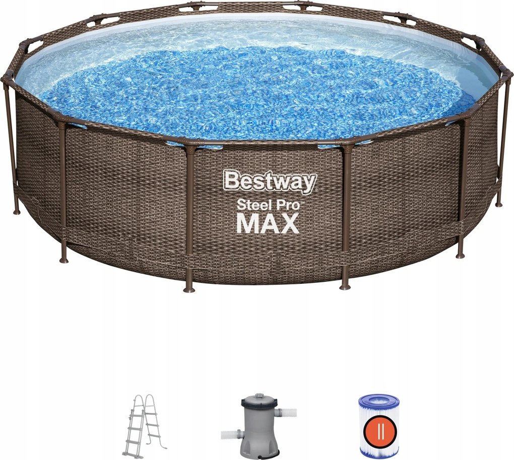 Kerti medence Vázas366 x 100 cm Ingyenes 3.6m