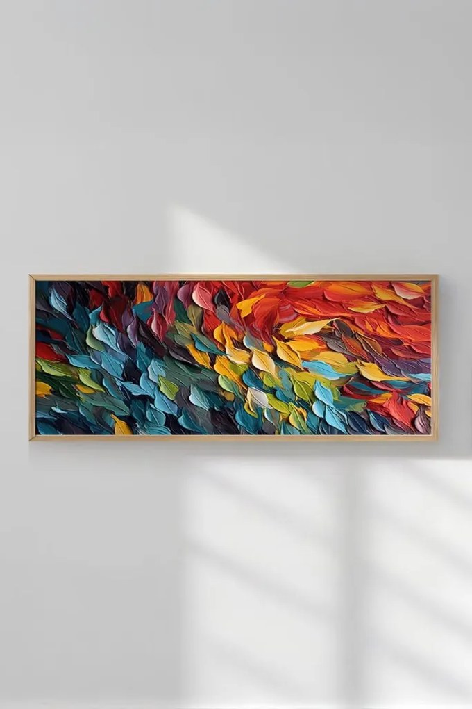 Artsmdfyty28-50120 keretezett MDF falikép, 50 x 120 cm