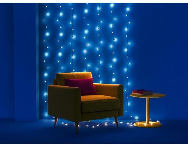 WiZ - LED RGBW Dimmelhető kültéri lánc 160xLED 20m IP44 2700-5000K Wi-Fi