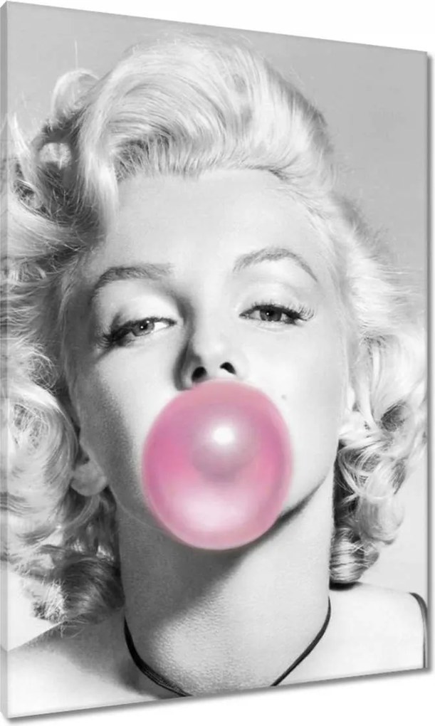 Vászonkép 70x100 Marilyn Monroe gumival
