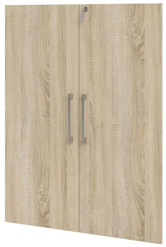 Natúr színű bútorelem - ajtó tölgyfa dekorral 84x105 cm Prima – Tvilum