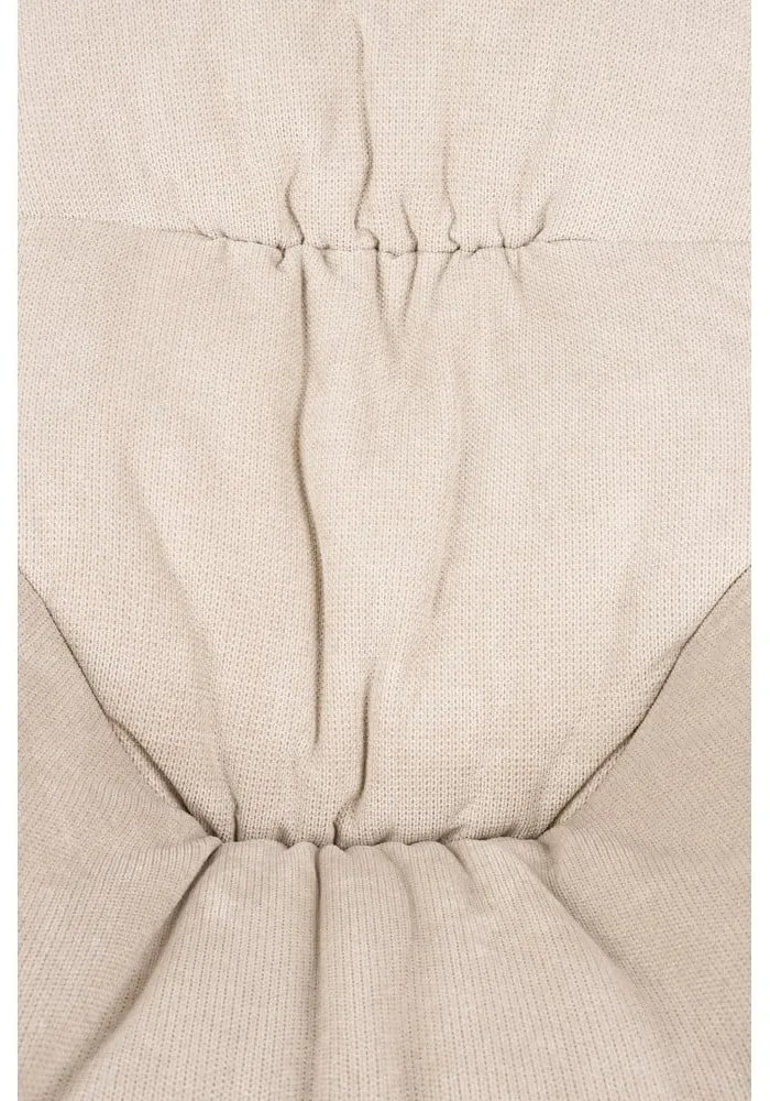 Bézs fotel Duke – White Label