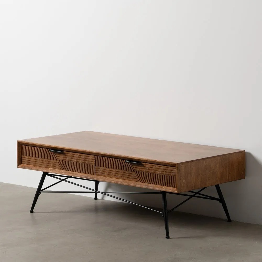 Barna dohányzóasztal 60x120 cm Lagom – Ixia