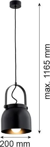 Argon LOGAN 8281 Függőlámpa 1x15W/E27 IP20