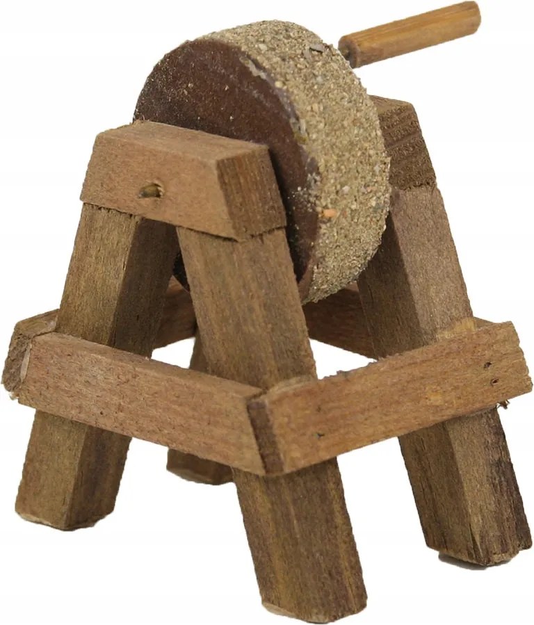 Gyönyörű betlehem dekorációs csiszológép- 6,0cm magas, 11-13cm-es figurákhoz