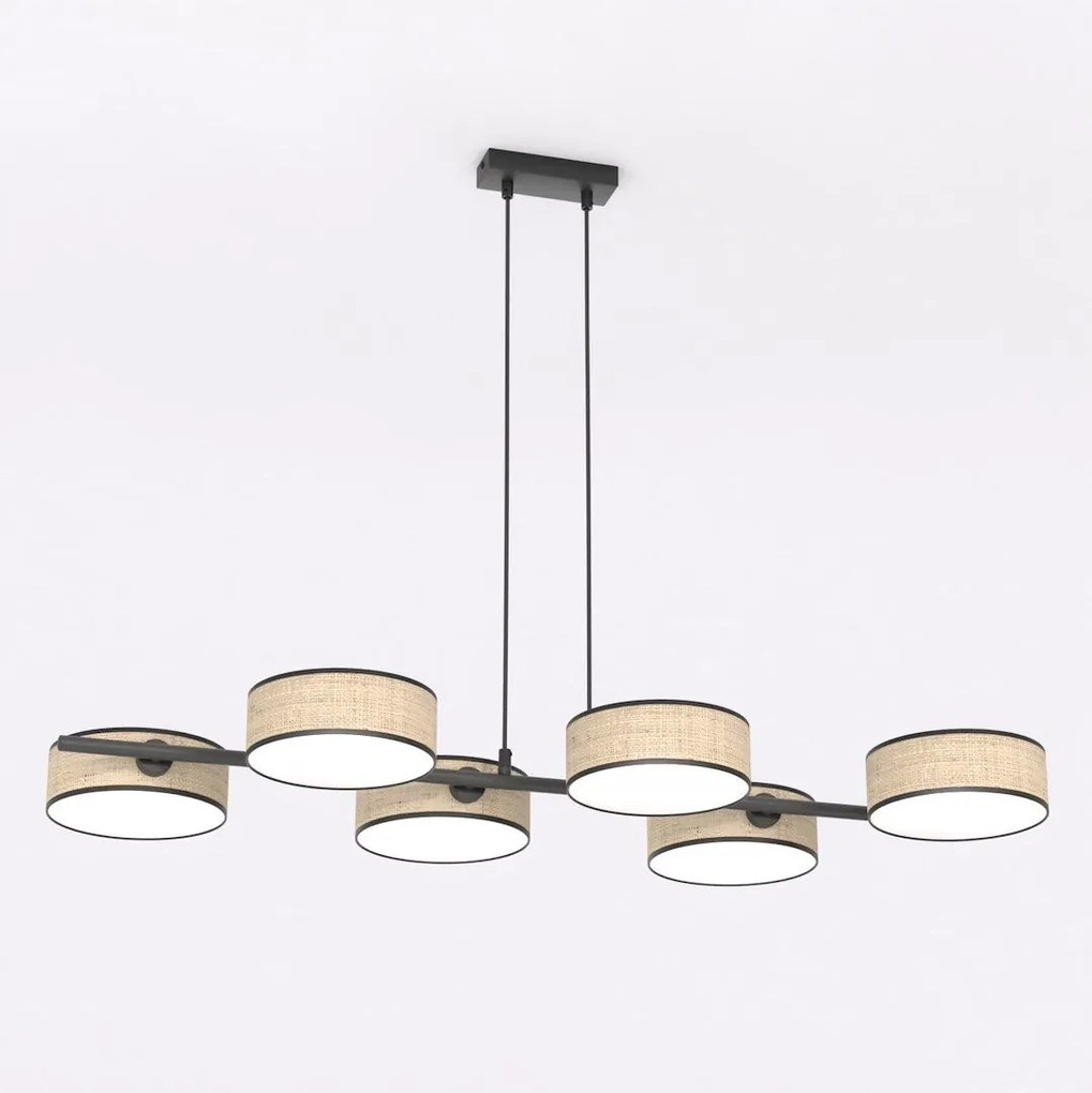 Emibig modern függeszték drumz barna fekete emi1565/6