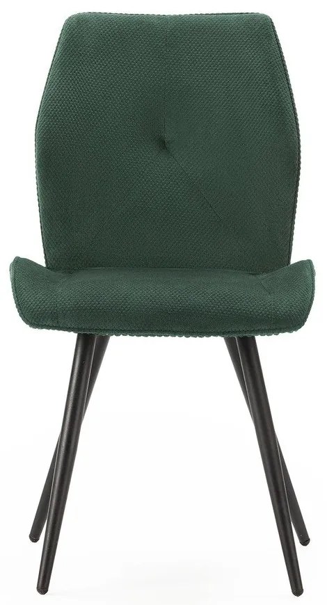 Zöld kordbársony étkezőszék szett 2 db-os Adaya – Marckeric