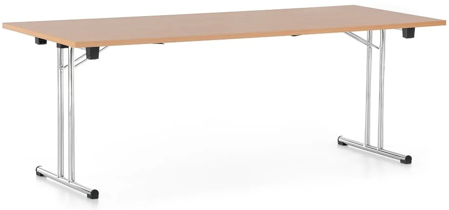 Összecsukható asztal 200 x 80 cm, bükkfa