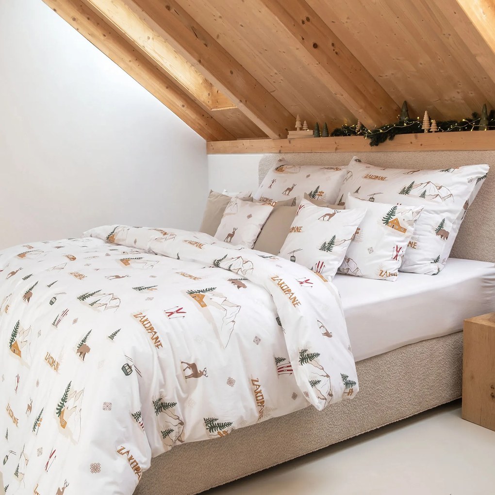 Goldea pamut ágyneműhuzat - zakopane 140 x 200 és 70 x 90 cm