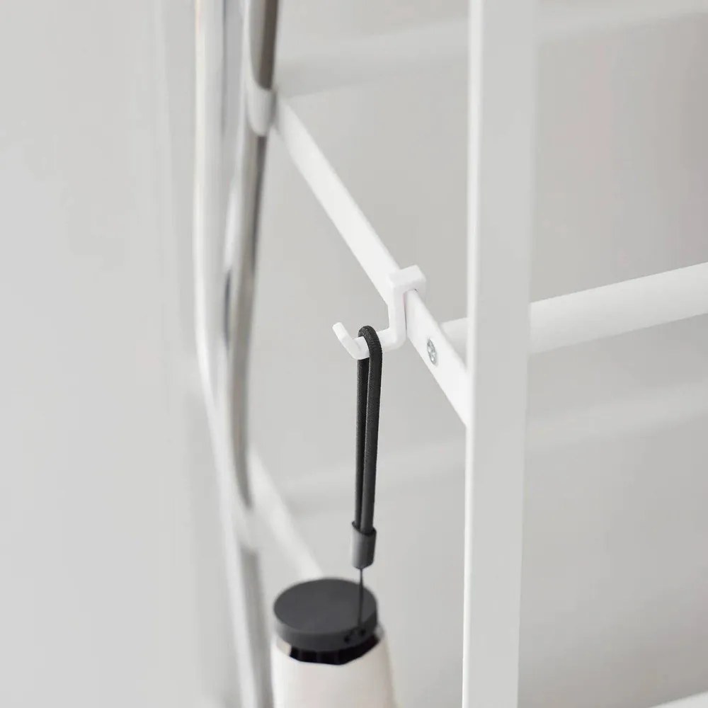 Fehér fém cipőtartó állvány 90,5x87x26 cm Tower – YAMAZAKI