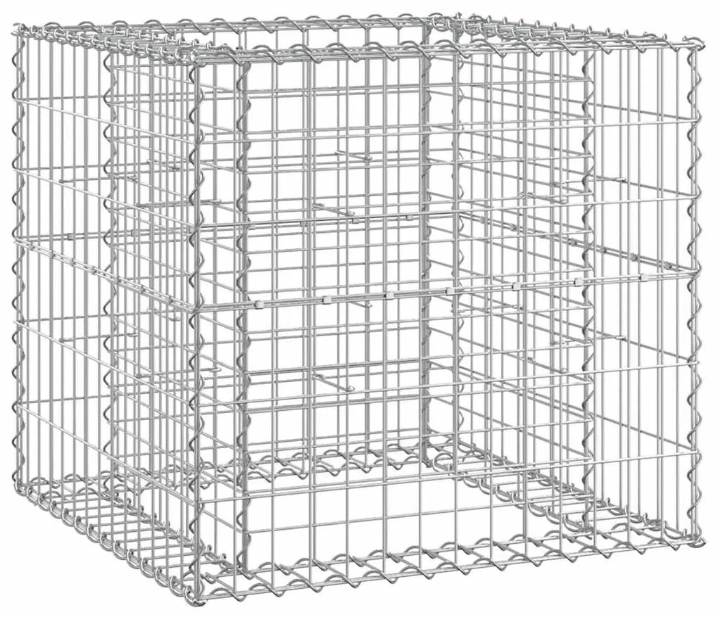 tömör fenyőfa kerti pad gabion kosárral