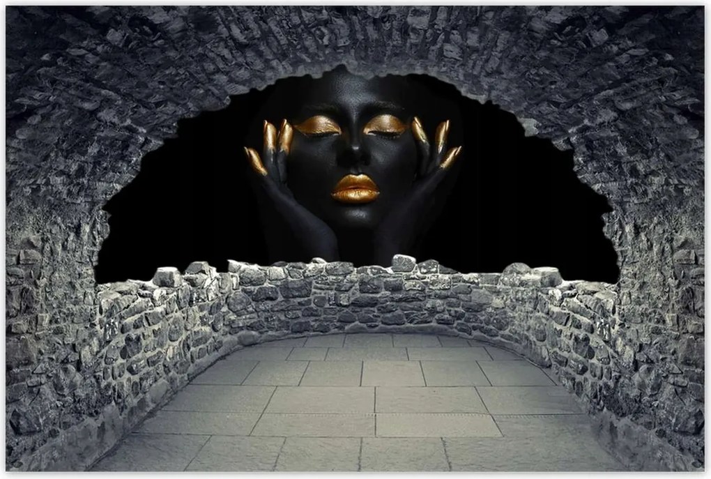 Poszterek 120x80 Arany meditáció