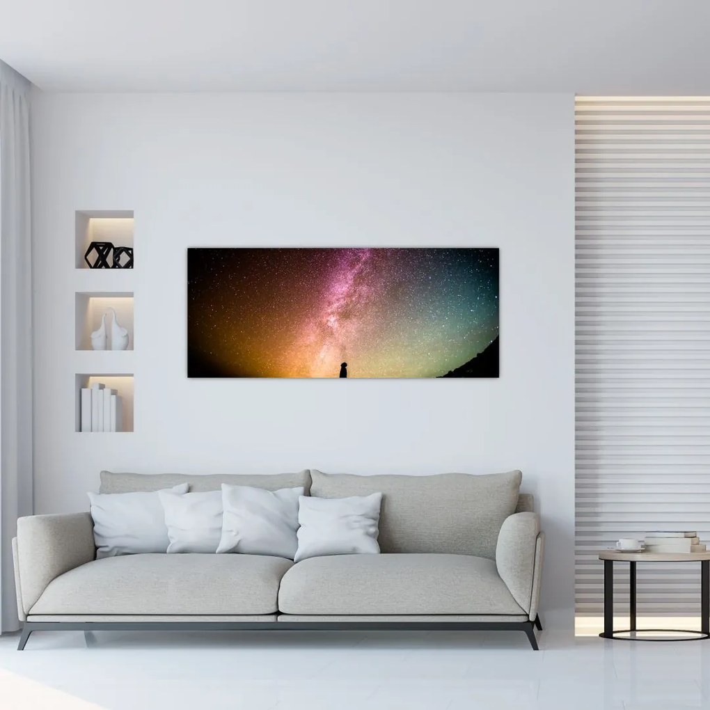 Kép - égbolt tele csillagokkal (120x50 cm)