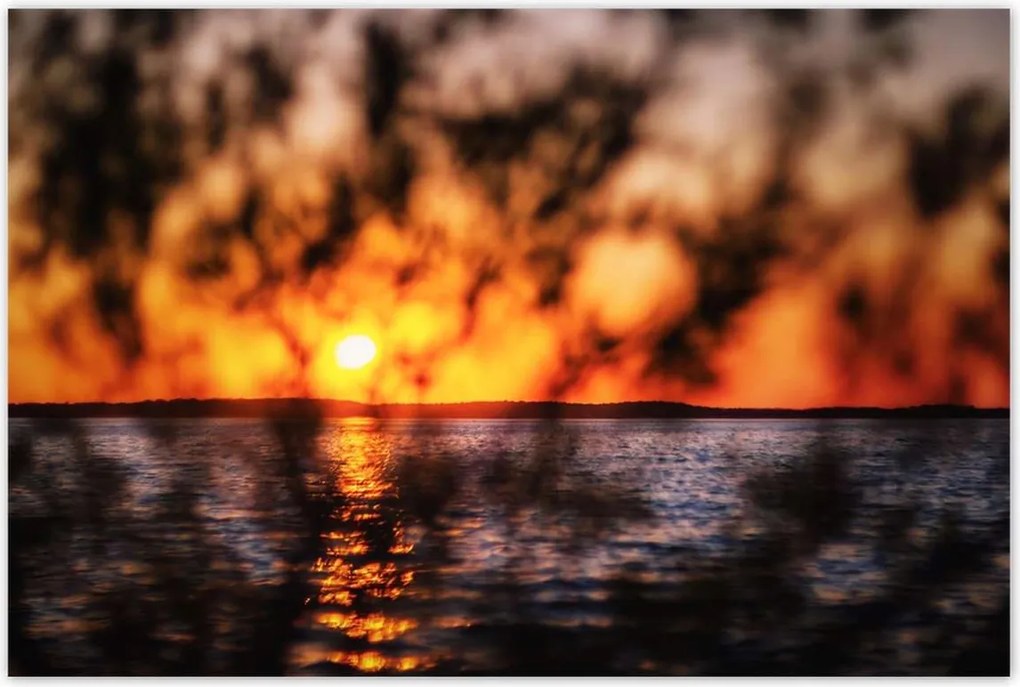 Poszterek 120x80 Tenger naplemente