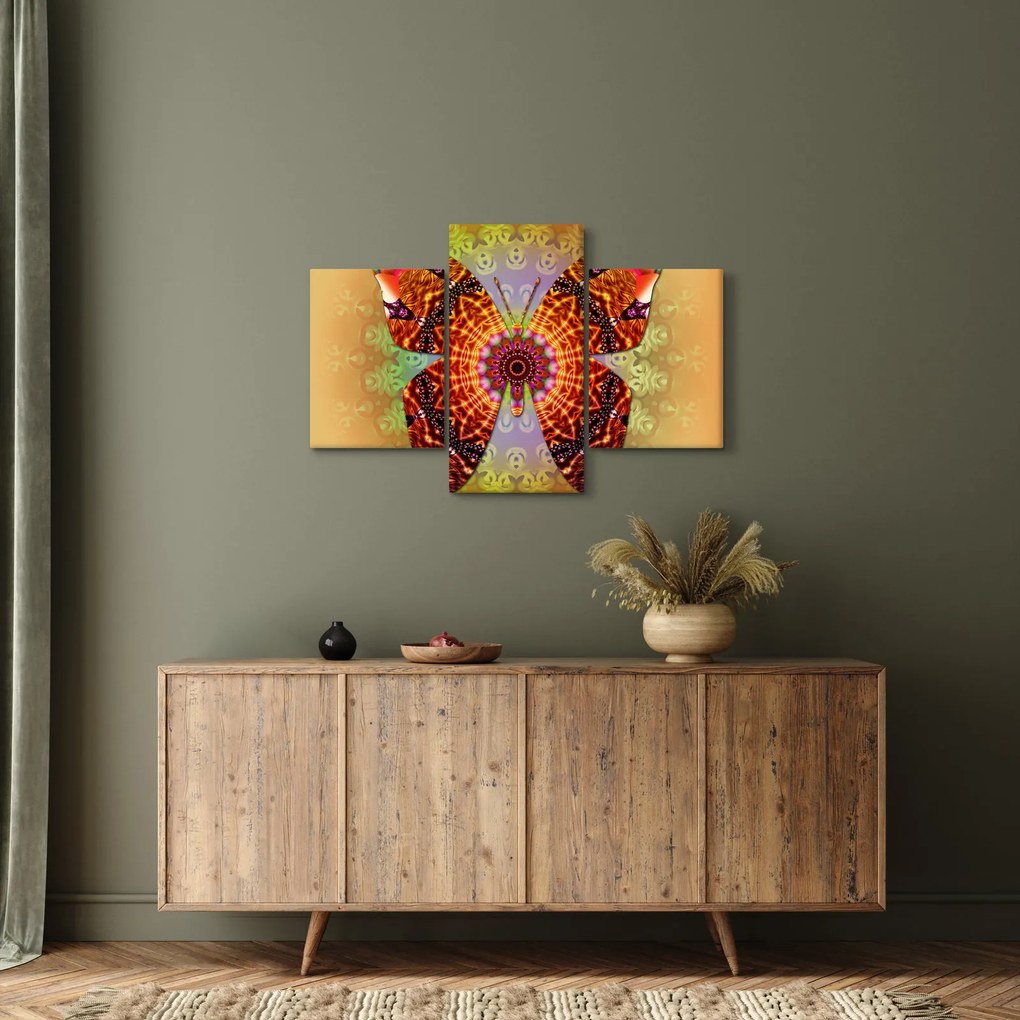 Kép - etno pillangó (90x60 cm)