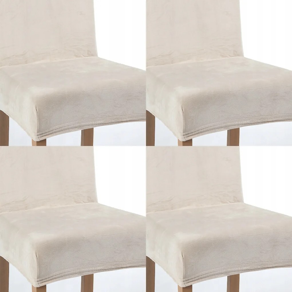 Rugalmas huzat Velúr 2.0 világos Bézs 4 darab