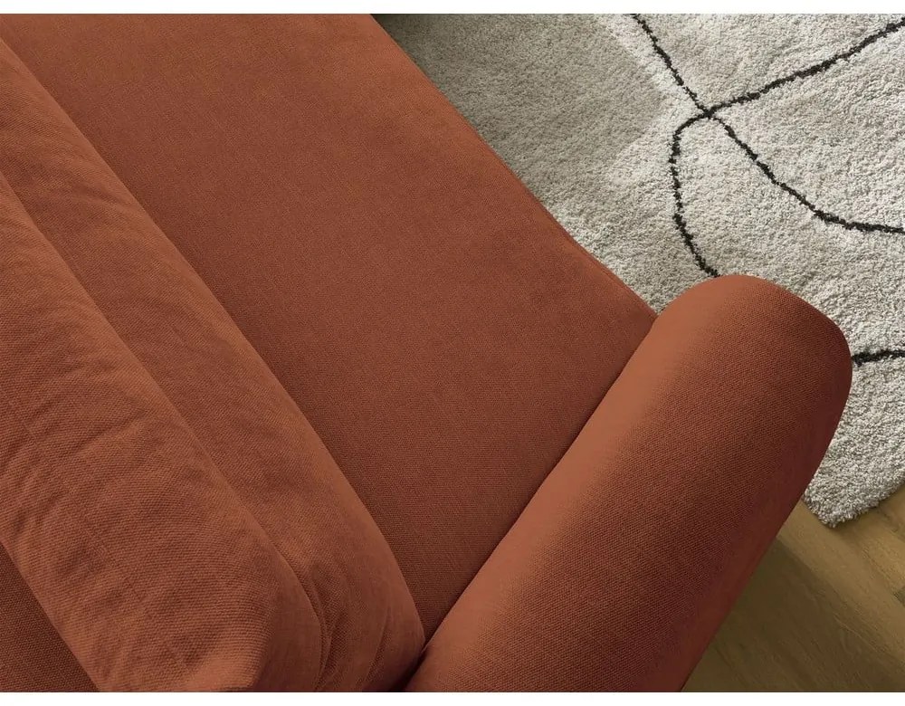 Narancssárga sarokkanapé Aden – Bobochic Paris