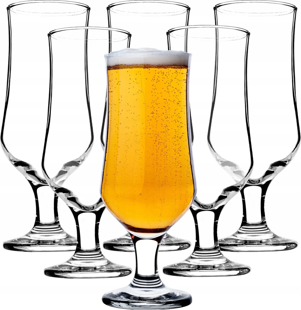 Sörös Pohár 360ml Pohár Italos Pohár Nagy Szett 6 db