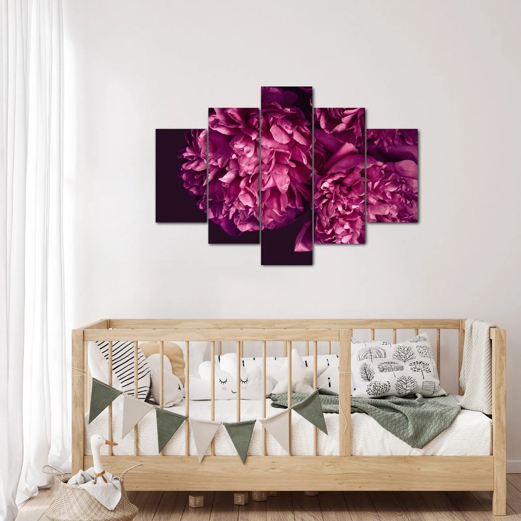 Kép - Csokor pünkösdi rózsa (150x105 cm)