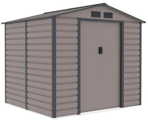 G21 GAH 407 - 213 x 191 cm-es kerti fém ház, szürke (63900521)