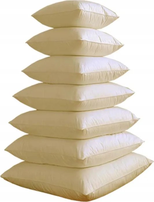 Tollpárna 70x90 1400g krémszínű kimérve