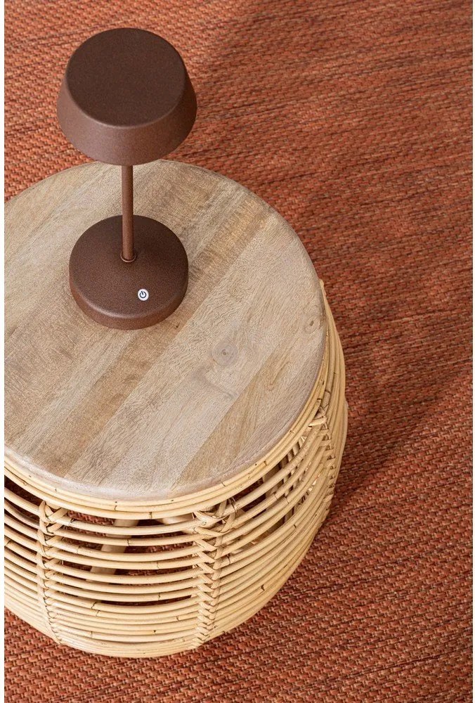 USB LED asztali dimmelhető-vezeték nélküli töltővel kültéri lámpa ø 11 cm Esprit – Bizzotto