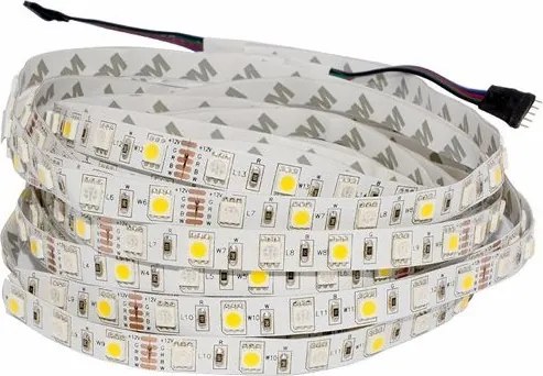 Színes szalag 24V Rgbw +semleges 300 Led SMD5050 IP20 1m