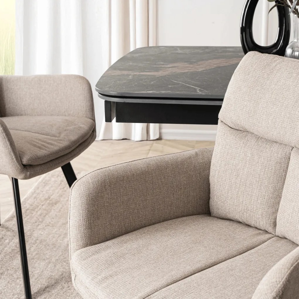 CORTADO forgószék, bézs