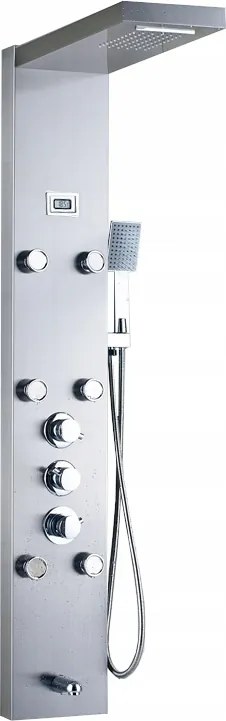 Zuhanypanel hidromasszázs vízesés esőztető