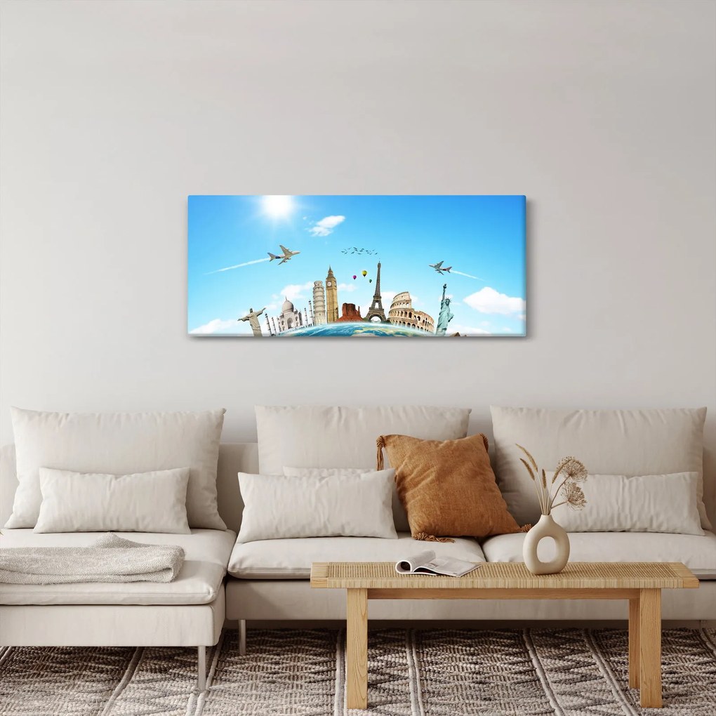 Kép - Utazás (120x50 cm)