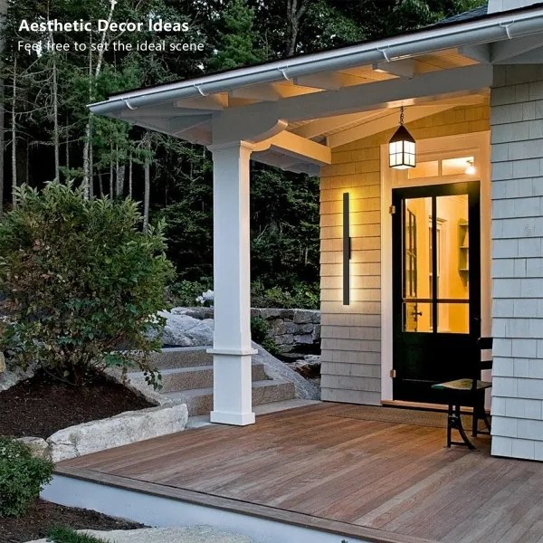 Brilagi - LUNA kültéri LED fali lámpatest LED/24W/230V 3000K IP65 fekete