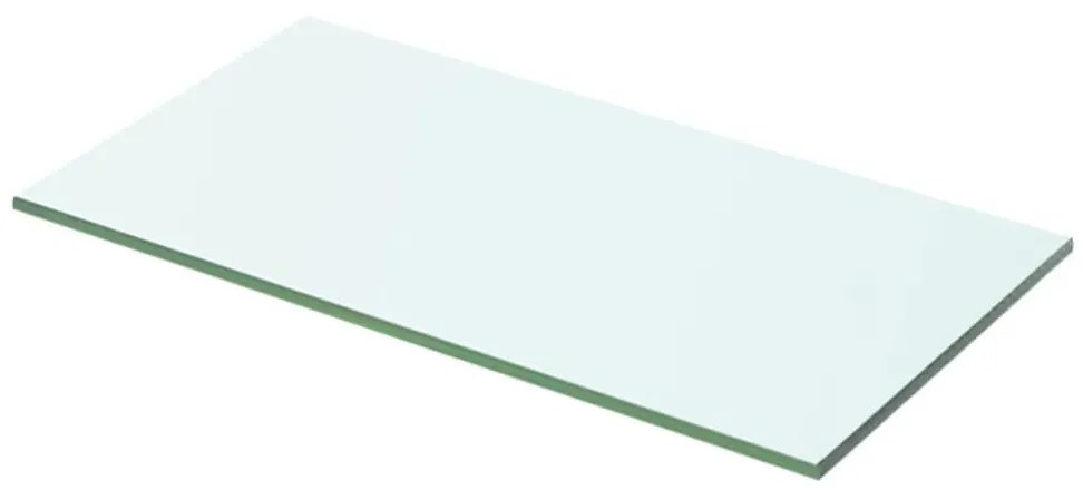 Átlátszó üvegpolc 50x20 cm