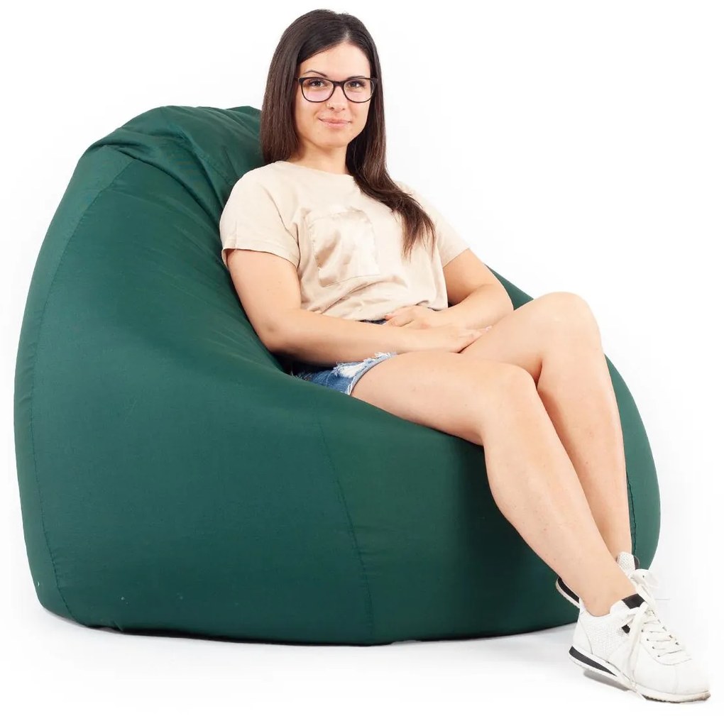 Zöld Kültéri XXL Babzsákfotel