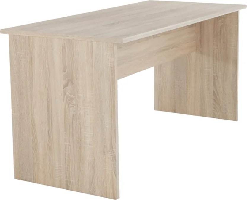 Íróasztal, kétoldalas, sonoma tölgy, JOHAN 2 NEW 08 JH112