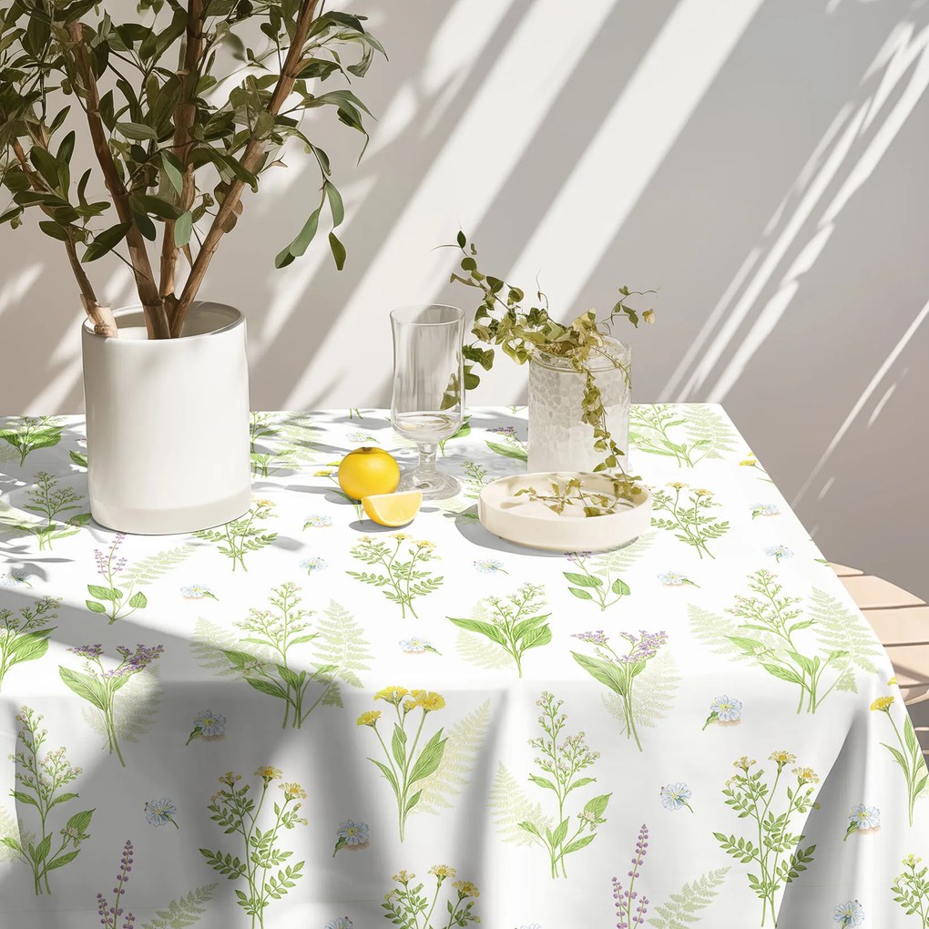 Goldea teflonbevonatú asztalterítő - erdei virágok 100 x 140 cm