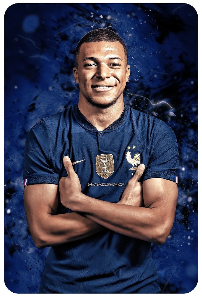 Textil falmatrica "Kylian Mbappé"