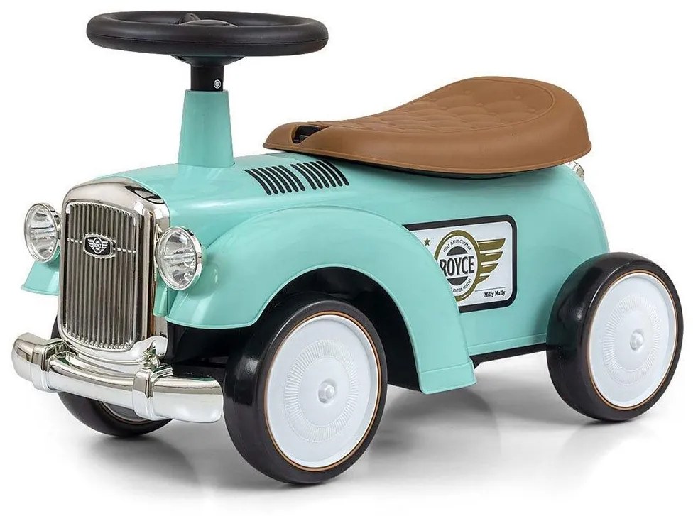 Zenélő bébitaxi Baby Mix Retro menta