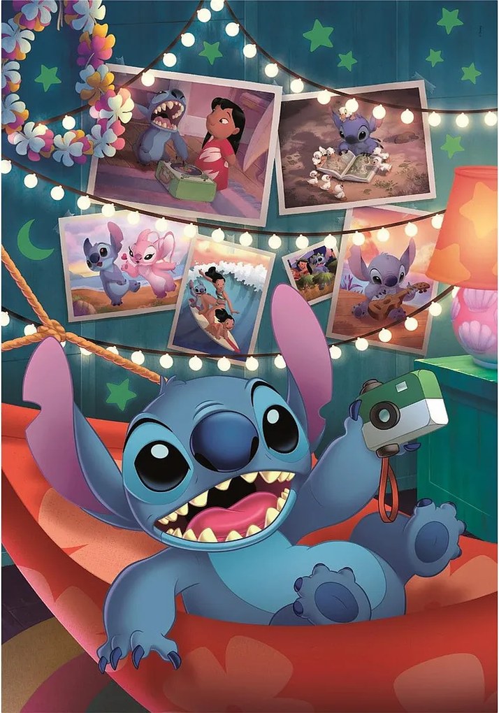 Disney Lilo és Stitch, A csillagkutya Memories 1000 db-os puzzle Clementoni