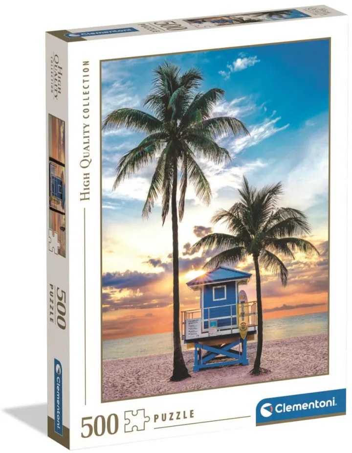 Florida Miami Beach 500 db-os puzzle Clementoni