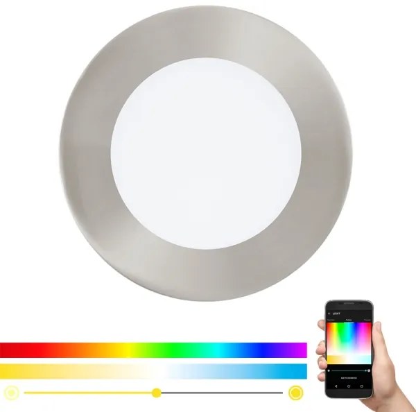 Eglo 32753 - LED RGB dimmelhető süllyesztett lámpatest FUEVA-C LED/5,4W/230V