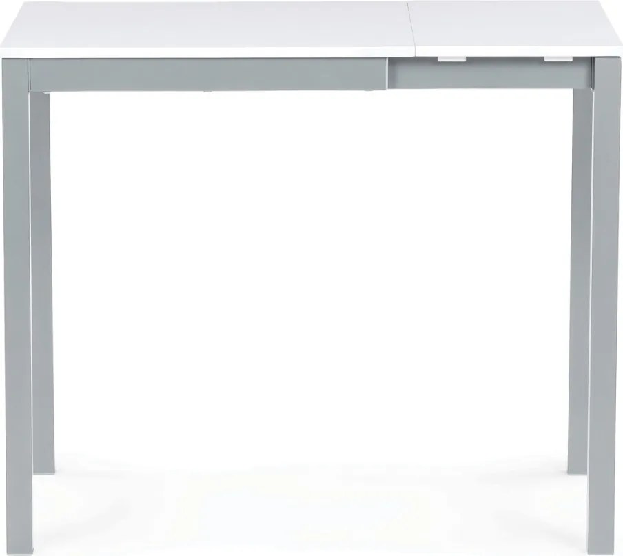 Étkezőasztal bővíthető 60–90 × 60 cm melamin fehér GDT-206 WT