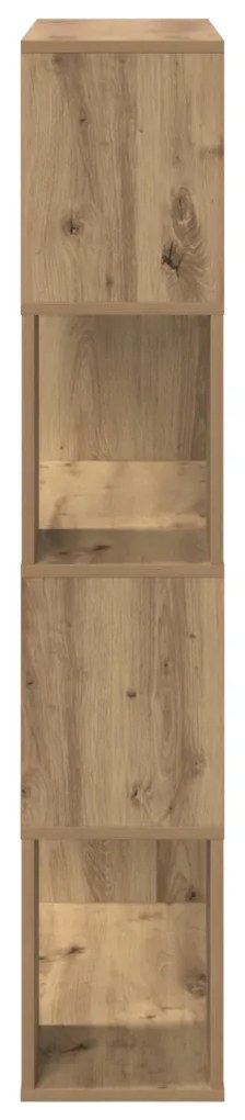 Könyvespolc Kézműves tölgy Szerelt fa 80 x 24 x 124 cm Tárolás